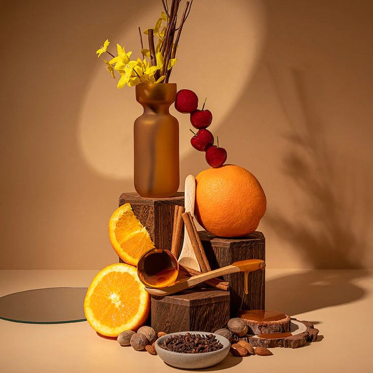 Έτοιμη επαναγέμιση κεριού - LUCCIA (Mandarin, Grapefruit, Illy & Tonka Beans)