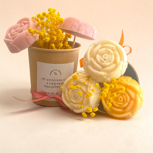 Scented Wax Bouquets with Message | Personalized Gifts