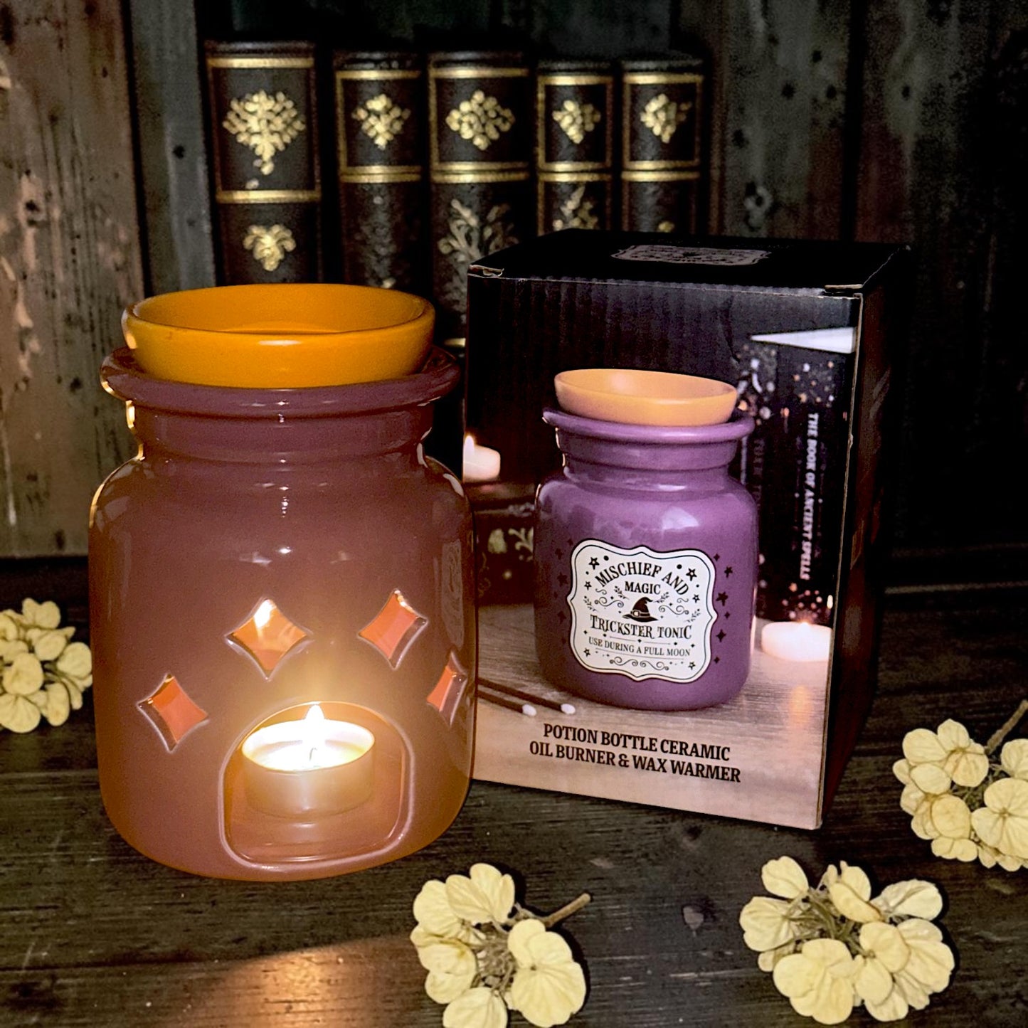 Potion Bottle – Mischief & Magic Trickster Tonic | Κεραμικός Wax Burner
