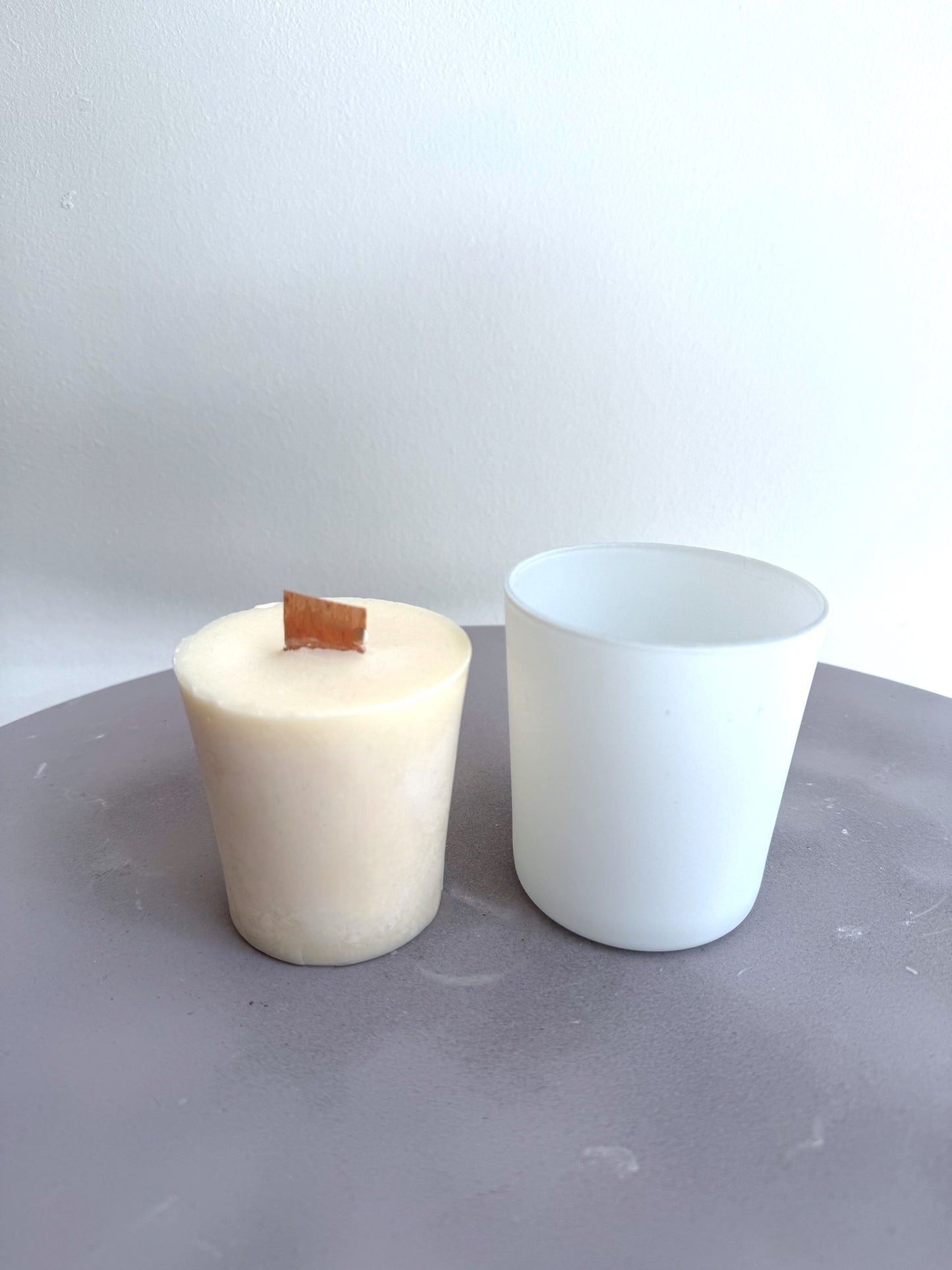 Ready-to-use candle refill - Rain Scent