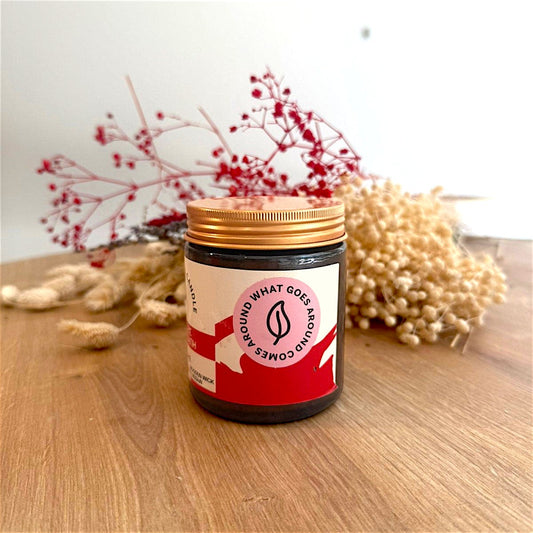 Handmade apple pie candle - You deserve love