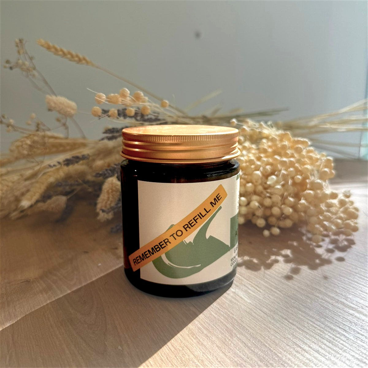 Χειροποίητο κερί τσάϊ earl grey & περγαμόντο - Είσαι αρκετά παραπάνω από την γνώμη των άλλων.