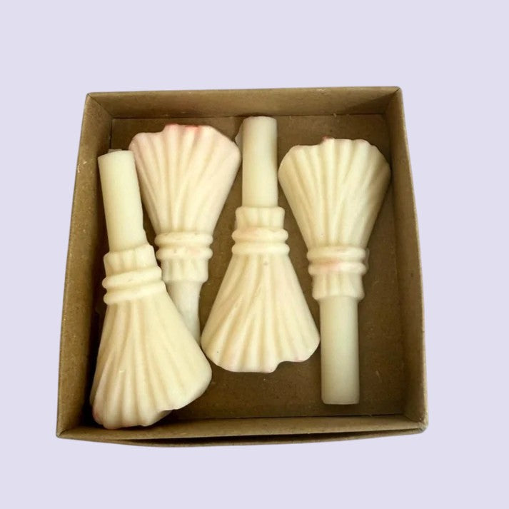 Wax melts από κερί καρύδας - Σκουπόξυλο !