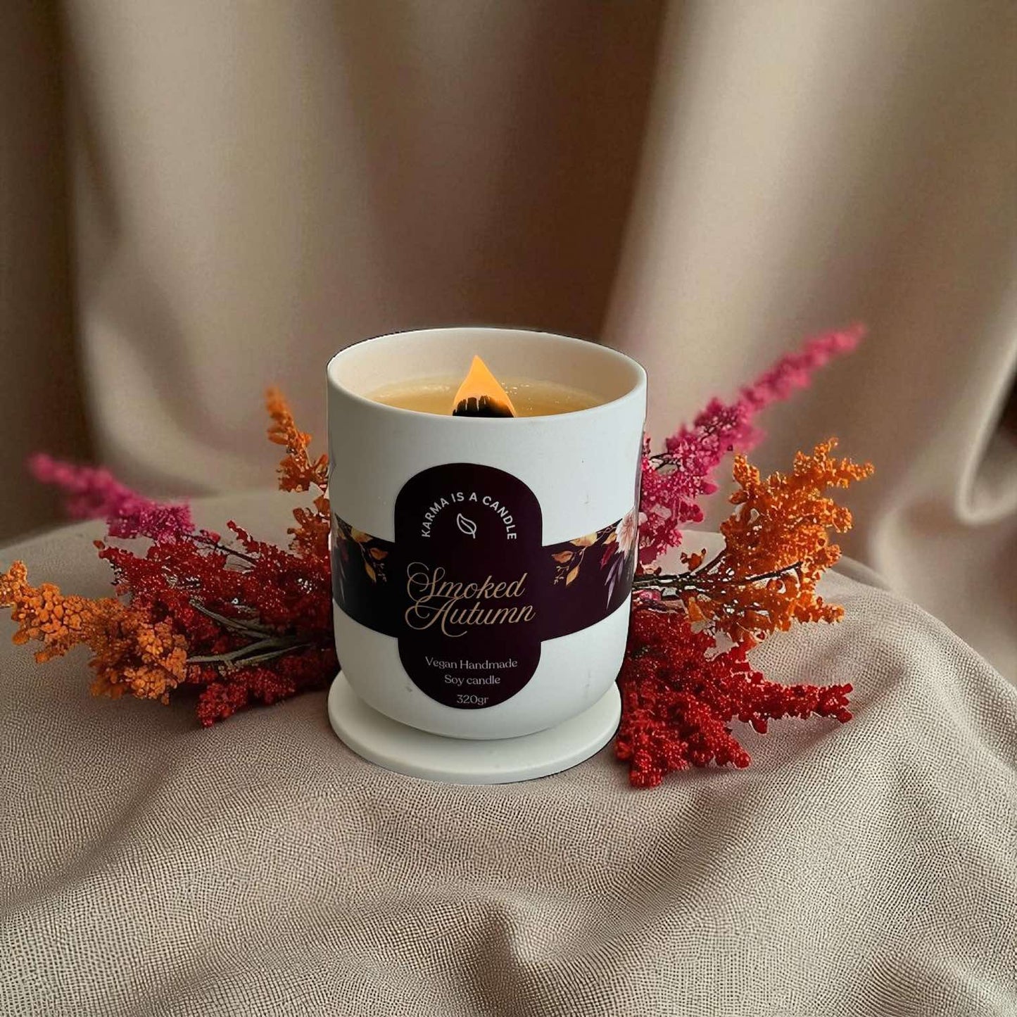 Smoked Autumn – Χειροποίητο Κερί Σόγιας