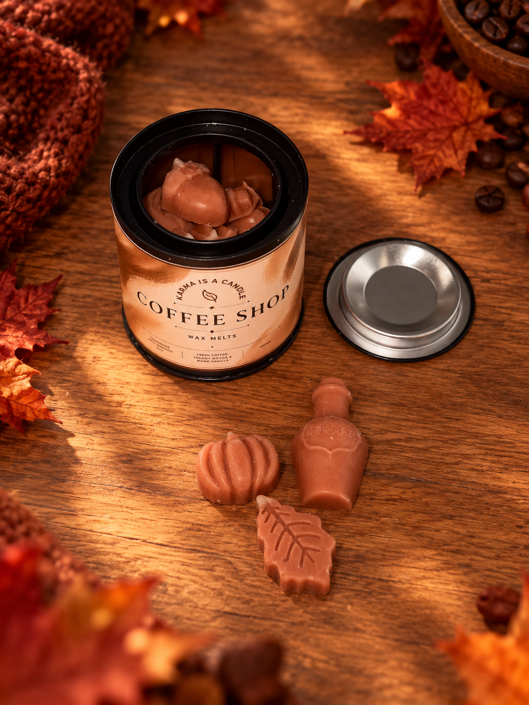 Coffee Shop Wax Melts | Άρωμα Καφέ, Σοκολάτας & Βανίλιας