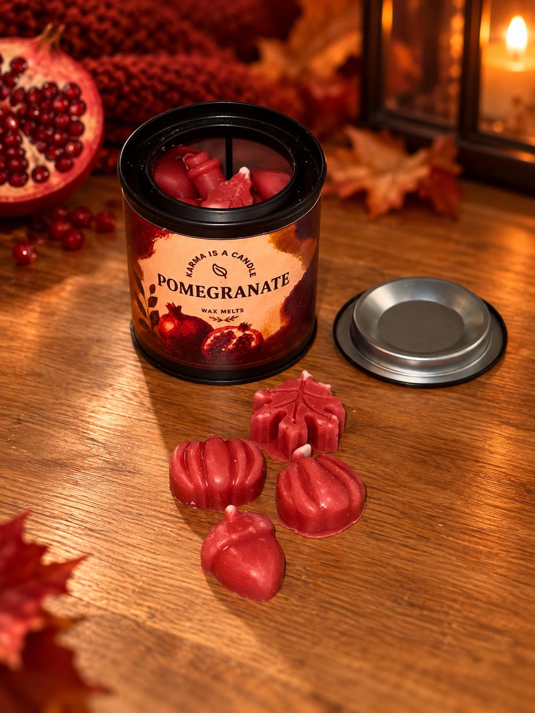 Pomegranate Wax Melts | Άρωμα Ρόδι, Φρούτα & Βανίλια