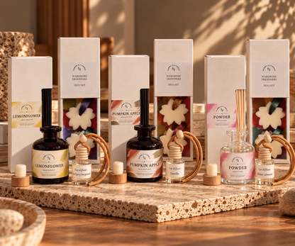 No Flame Fragrance Gift Set: THE CLEAN SET