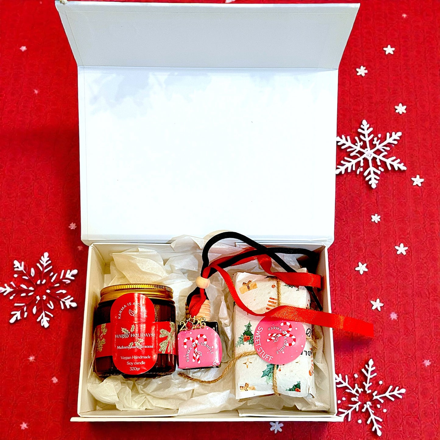 Κουτί δώρου με μαγνητικό κλείσιμο.