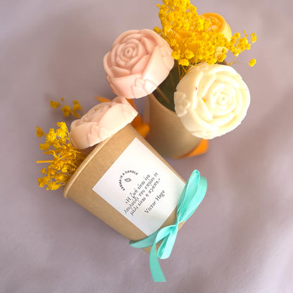 Scented Wax Bouquets with Message | Personalized Gifts