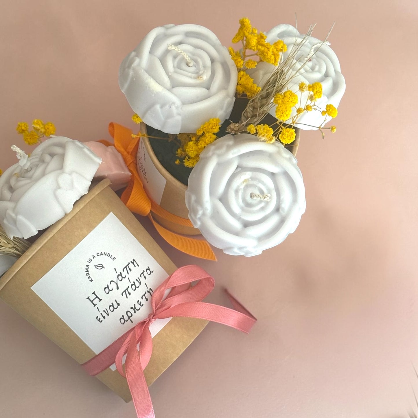 Scented Wax Bouquets with Message | Personalized Gifts