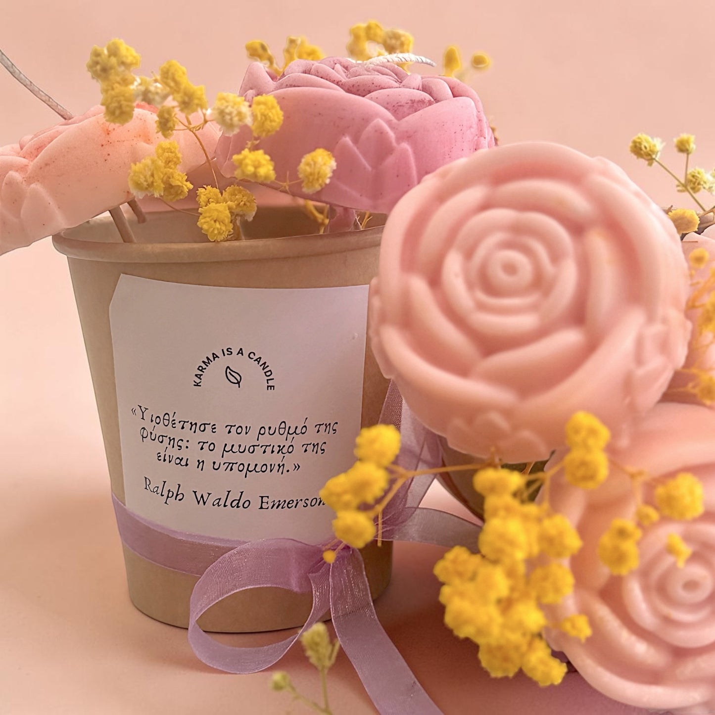 Scented Wax Bouquets with Message | Personalized Gifts