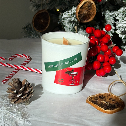 Melomakarono - Χειροποίητο κερί σόγιας με άρωμα μελομακάρονο