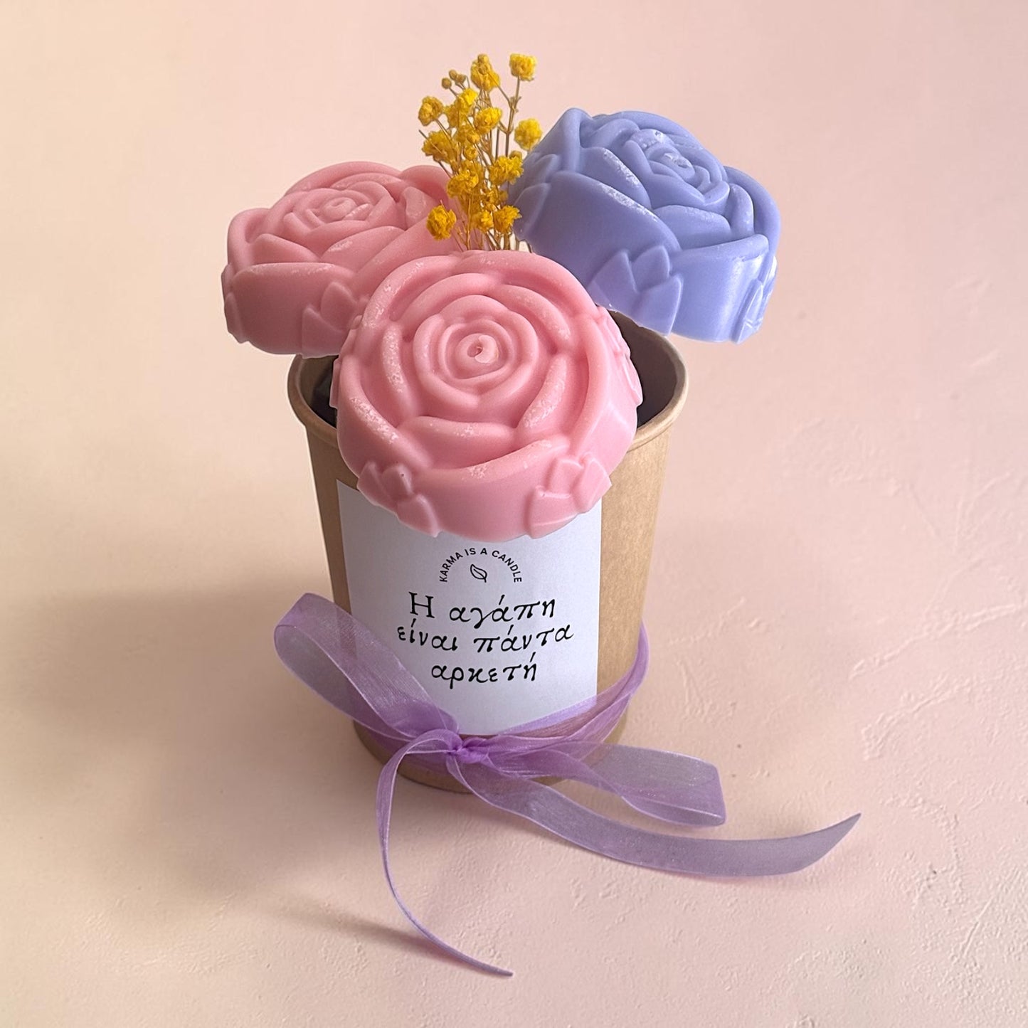 Scented Wax Bouquets with Message | Personalized Gifts