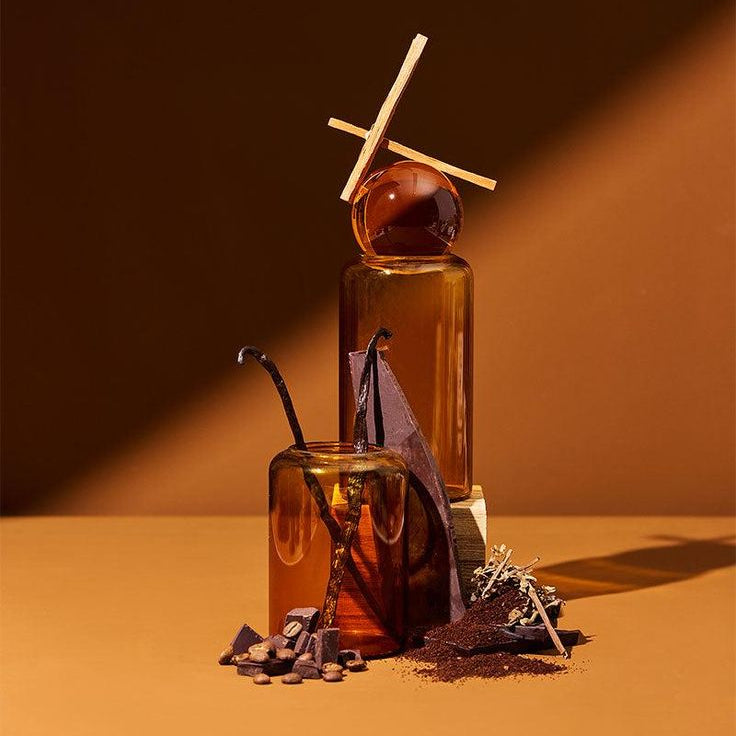 Ready-to-use wax refill - OBSIDIAN (Woody Forest Citrus & Botanical)