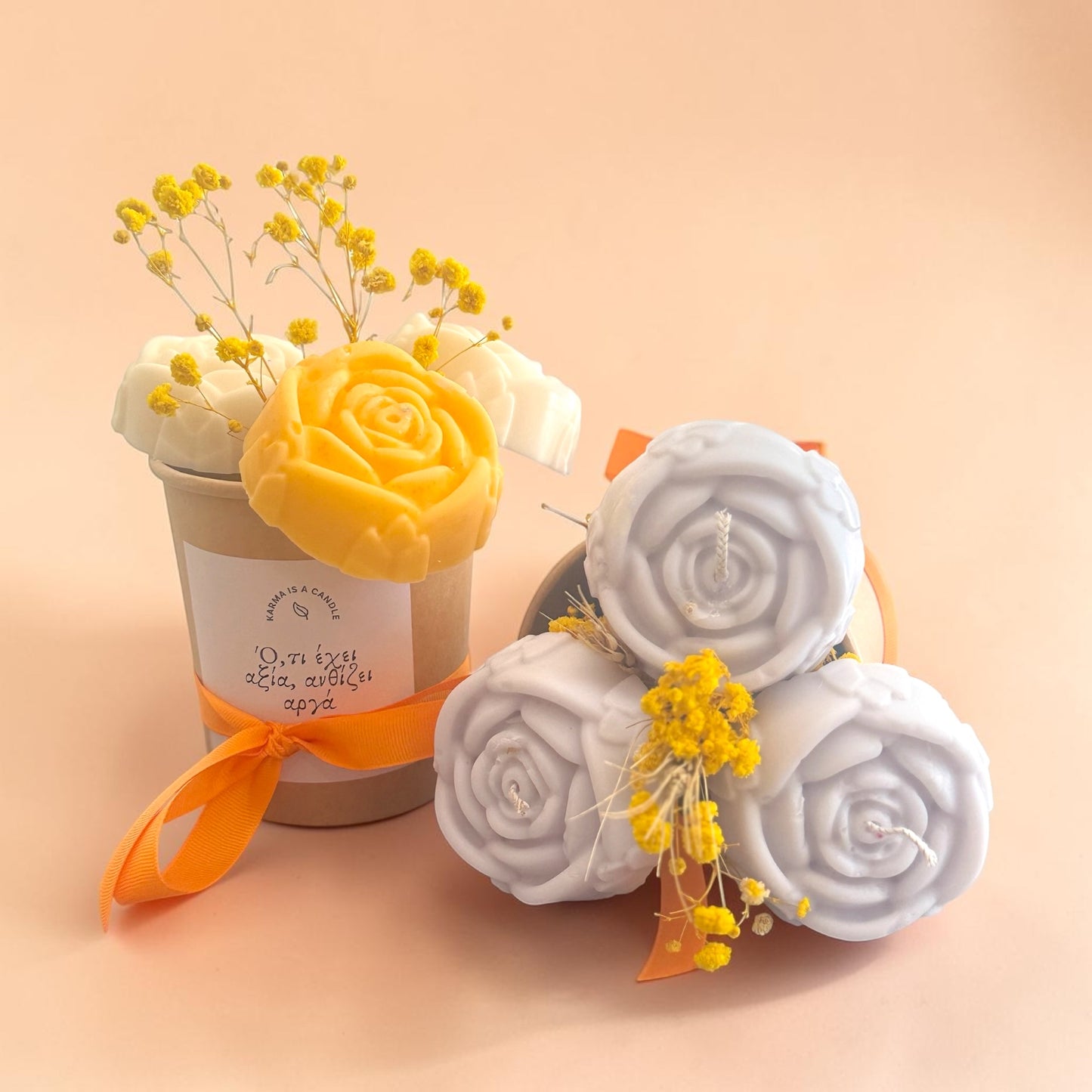 Scented Wax Bouquets with Message | Personalized Gifts