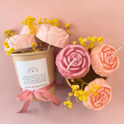 Scented Wax Bouquets with Message | Personalized Gifts