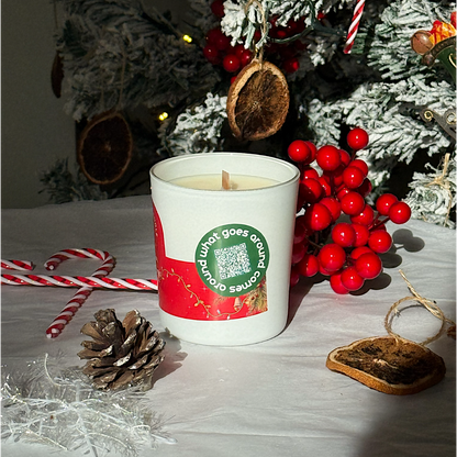 Melomakarono - Χειροποίητο κερί σόγιας με άρωμα μελομακάρονο