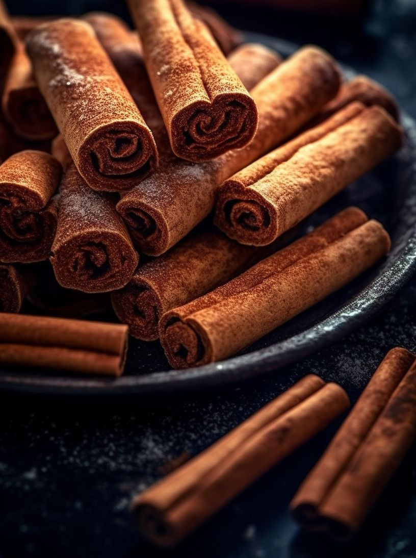 Ready-to-use candle refill - Cinnamon scent.