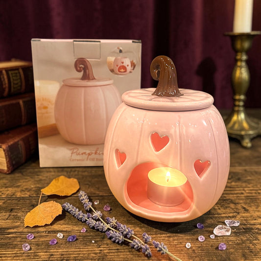 Ροζ κεραμικός αρωματιστής Pink Pumpkin