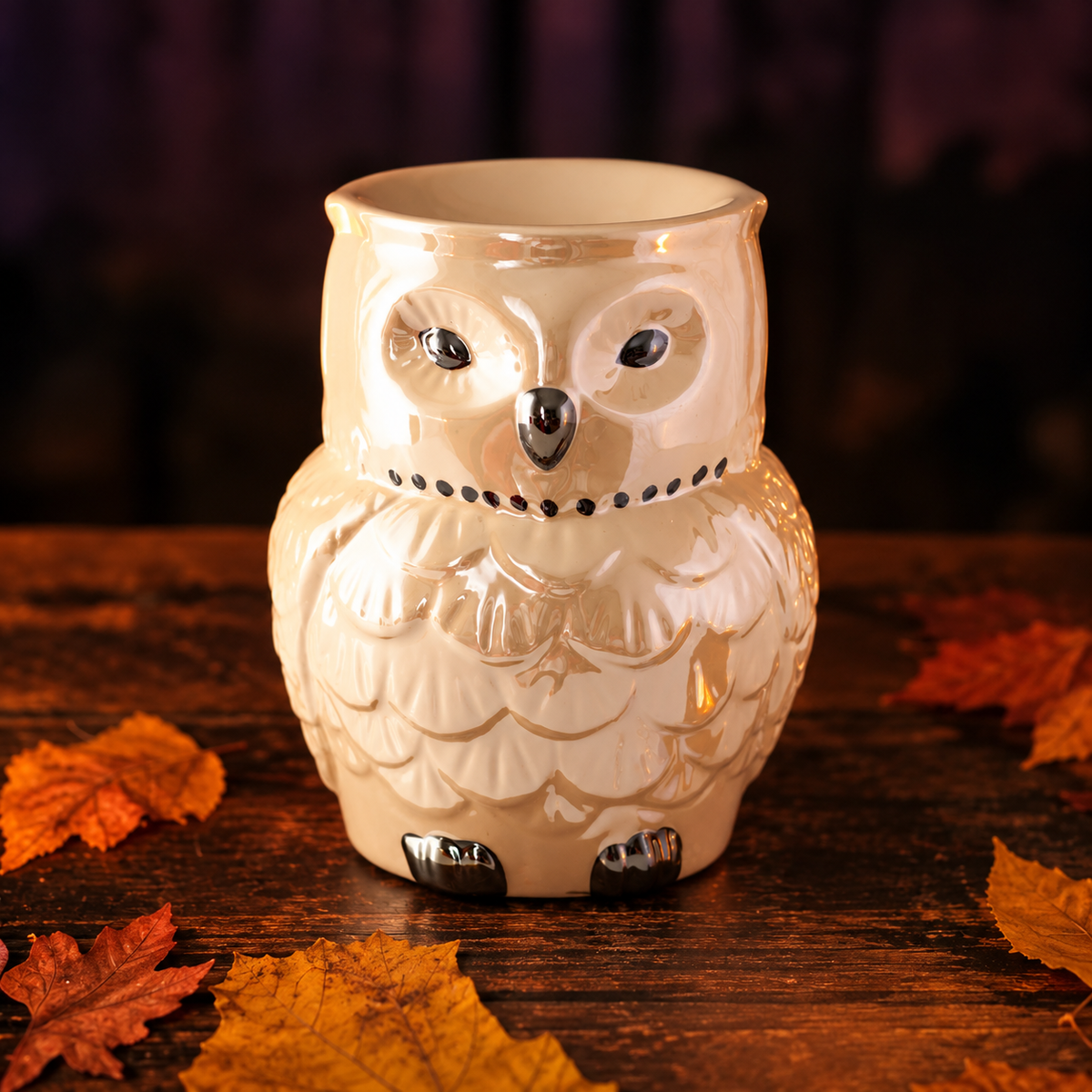 Owl Wax Burner – Κεραμικός Αρωματιστής Κουκουβάγια