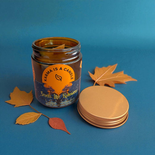 Halloween Candle- Pumpkin soufle