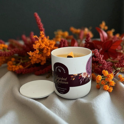 Smoked Autumn – Χειροποίητο Κερί Σόγιας