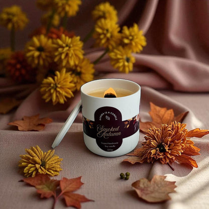 Smoked Autumn – Χειροποίητο Κερί Σόγιας
