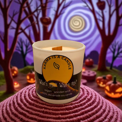 Nightmare before christmas - Μουσικό χειροποίητο κερί σόγιας