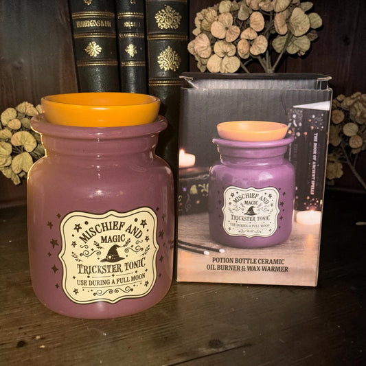 Potion Bottle – Mischief & Magic Trickster Tonic | Κεραμικός Wax Burner