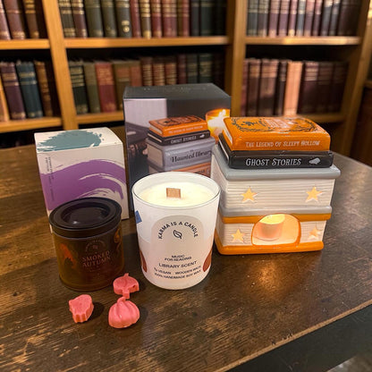 The Bookworm Bundle | Candle, Wax Melts & Room Spray | EXCLUSIVELY VIA e-shop