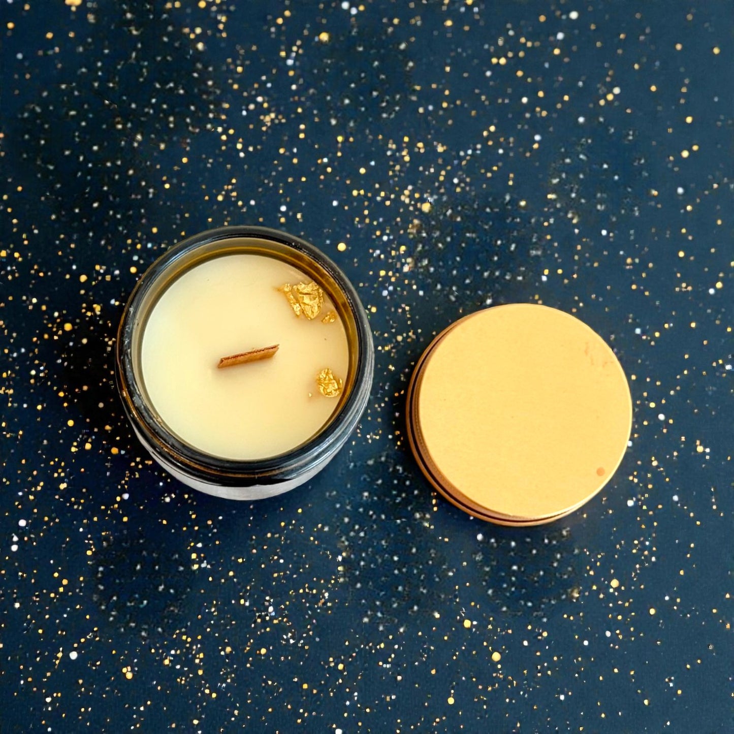 Chocolate frog candle- Χειροποίητο κερί από σόγια και καρύδα με το μαγικό άρωμα σοκολατένιου βατράχου