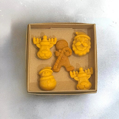 Wax melts κερί καρύδας - Χριστουγεννιάτικες φιγούρες (Christmas melts)