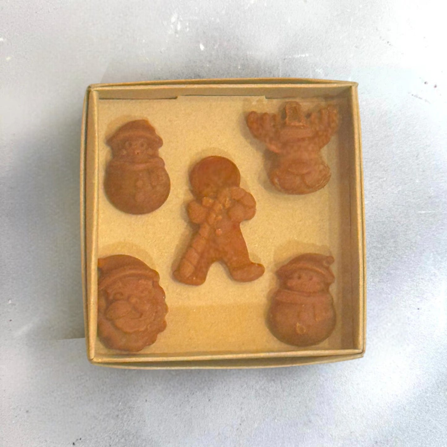 Wax melts κερί καρύδας - Χριστουγεννιάτικες φιγούρες (Christmas melts)