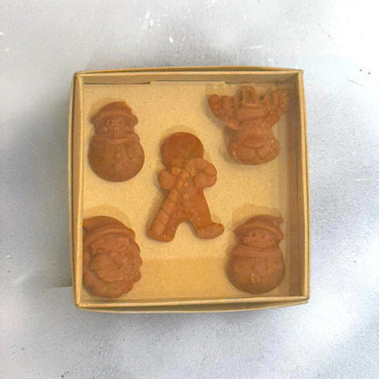 Wax melts κερί καρύδας - Χριστουγεννιάτικες φιγούρες (Christmas melts)